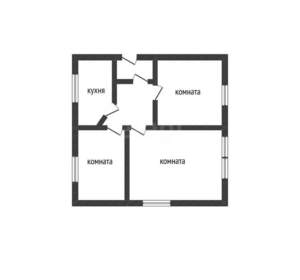 Дом 49м², 1-этажный, участок 11 сот.