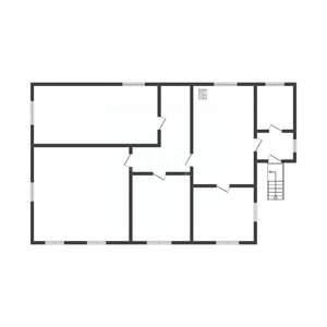 Дом 66м², 1-этажный, участок 4 сот.