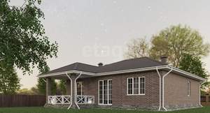 Дом 125м², 1-этажный, участок 8 сот.