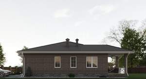 Дом 125м², 1-этажный, участок 8 сот.