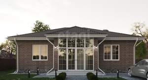 Дом 125м², 1-этажный, участок 8 сот.