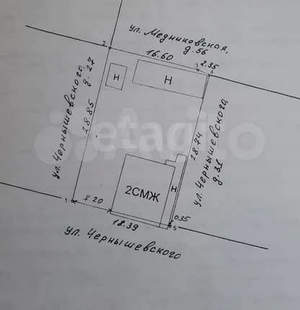 Дом 184м², 3-этажный, участок 5 сот.