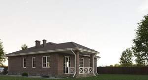 Дом 125м², 1-этажный, участок 8 сот.