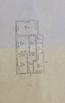 Дом 72м², 1-этажный, участок 6 сот.