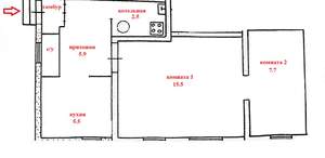 Дом 38м², 1-этажный, участок 2 сот.
