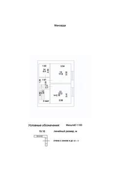 Таунхаус 130м², 3-этажный, участок 1 сот.