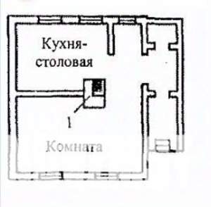 Дом 20м², 1-этажный, участок 55 сот.