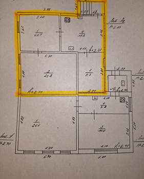 Дом 150м², 1-этажный, участок 6 сот.
