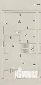 Дом 195м², 3-этажный, участок 3 сот.  