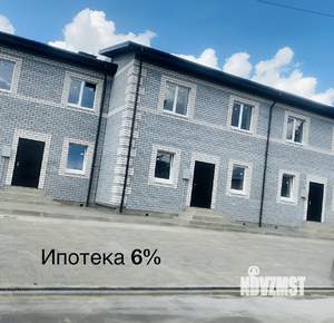 Таунхаус 112м&sup2;, 2-этажный, участок 1 сот.  