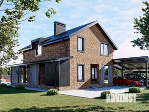 Коттедж 236м&sup2;, 2-этажный, участок 6 сот.  