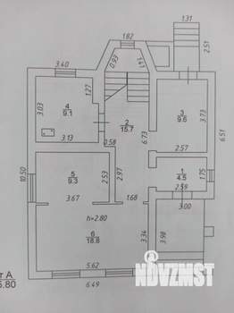 Коттедж 178м², 2-этажный, участок 4 сот.  