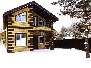 Дом 143м&sup2;, 2-этажный, участок 4 сот.  