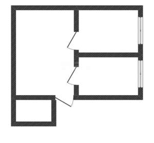 Дом 25м&sup2;, 2-этажный, участок 6 сот.  
