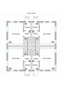 Таунхаус 127м², 3-этажный, участок 2 сот.  