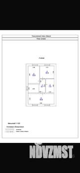 Коттедж 131м&sup2;, 2-этажный, участок 6 сот.  