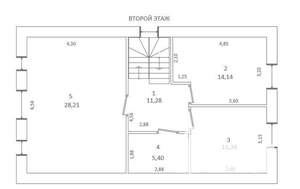 Дом 150м², 2-этажный, участок 6 сот.  