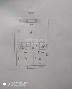 Дом 145м², 2-этажный, участок 10 сот.  