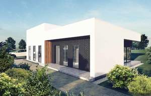 Дом 120м², 1-этажный, участок 0 сот.  