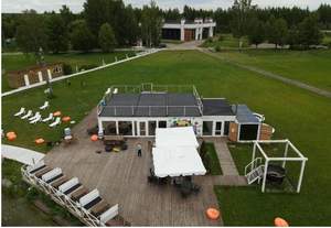 Дом 100м&sup2;, 1-этажный, участок 8 сот.  