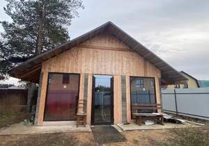 Дом 55м&sup2;, 1-этажный, участок 4 сот.  