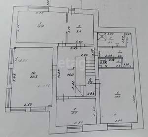 Дом 370м&sup2;, 3-этажный, участок 27 сот.  
