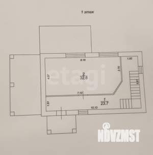 Дом 111м&sup2;, 2-этажный, участок 5 сот.  