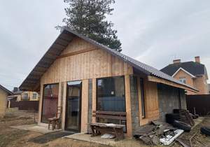 Дом 55м&sup2;, 1-этажный, участок 4 сот.  