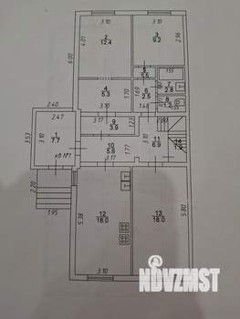 Дом 186м², 2-этажный, участок 5 сот.  