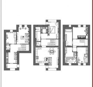 Таунхаус 227м&sup2;, 3-этажный, участок 2 сот.  