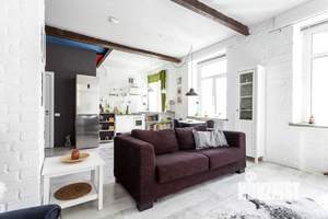 Студия квартира, посуточно, 45м2, 2/5 этаж