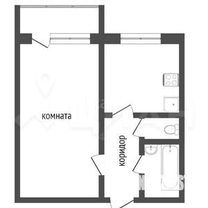 1-к квартира, на длительный срок, 35м2, 5/9 этаж