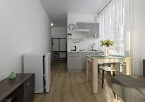 Студия квартира, на длительный срок, 17м2, 3/4 этаж