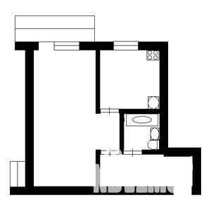 1-к квартира, на длительный срок, 35м2, 2/5 этаж