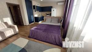 Студия квартира, посуточно, 42м2, 16/16 этаж