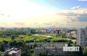 1-к квартира, посуточно, 46м2, 14/16 этаж