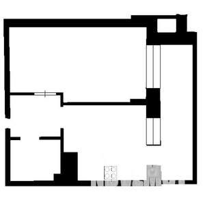 2-к квартира, на длительный срок, 52м2, 4/9 этаж