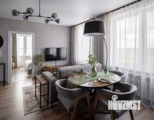 2-к квартира, на длительный срок, 57м2, 12/14 этаж