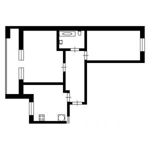2-к квартира, на длительный срок, 65м2, 4/5 этаж