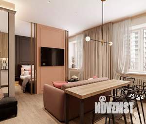 1-к квартира, посуточно, 33м2, 1/1 этаж