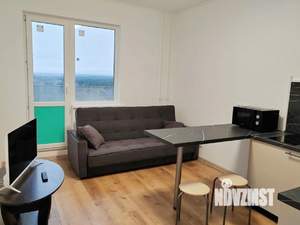 Студия квартира, на длительный срок, 21м2, 17/18 этаж