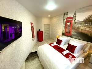 1-к квартира, посуточно, 39м2, 8/12 этаж