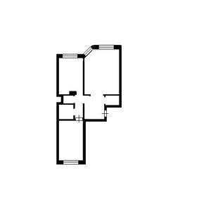 2-к квартира, на длительный срок, 60м2, 2/12 этаж