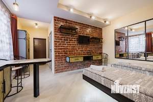 1-к квартира, посуточно, 25м2, 1/2 этаж