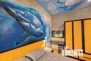 1-к квартира, посуточно, 40м2, 1/2 этаж