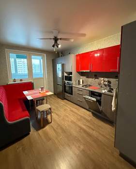 1-к квартира, на длительный срок, 38м2, 3/14 этаж