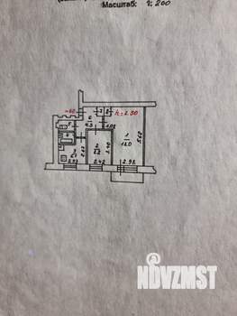 2-к квартира, на длительный срок, 41м2, 3/5 этаж