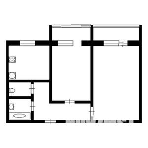 2-к квартира, на длительный срок, 48м2, 9/10 этаж