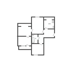 4-к квартира, вторичка, 74м2, 3/5 этаж