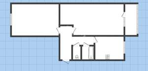 2-к квартира, вторичка, 44м2, 2/5 этаж